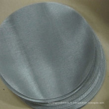 Disques de plaque de filtre en mailles en acier inoxydable